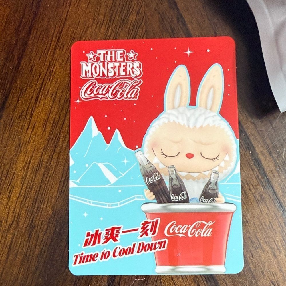 Coca-Cola The Monsters Time To Cool Down Labubu